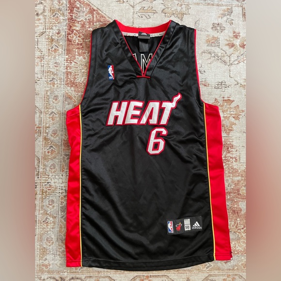 NBA Miami Heat #6 LeBron James men’s jersey - Picture 2 of 5